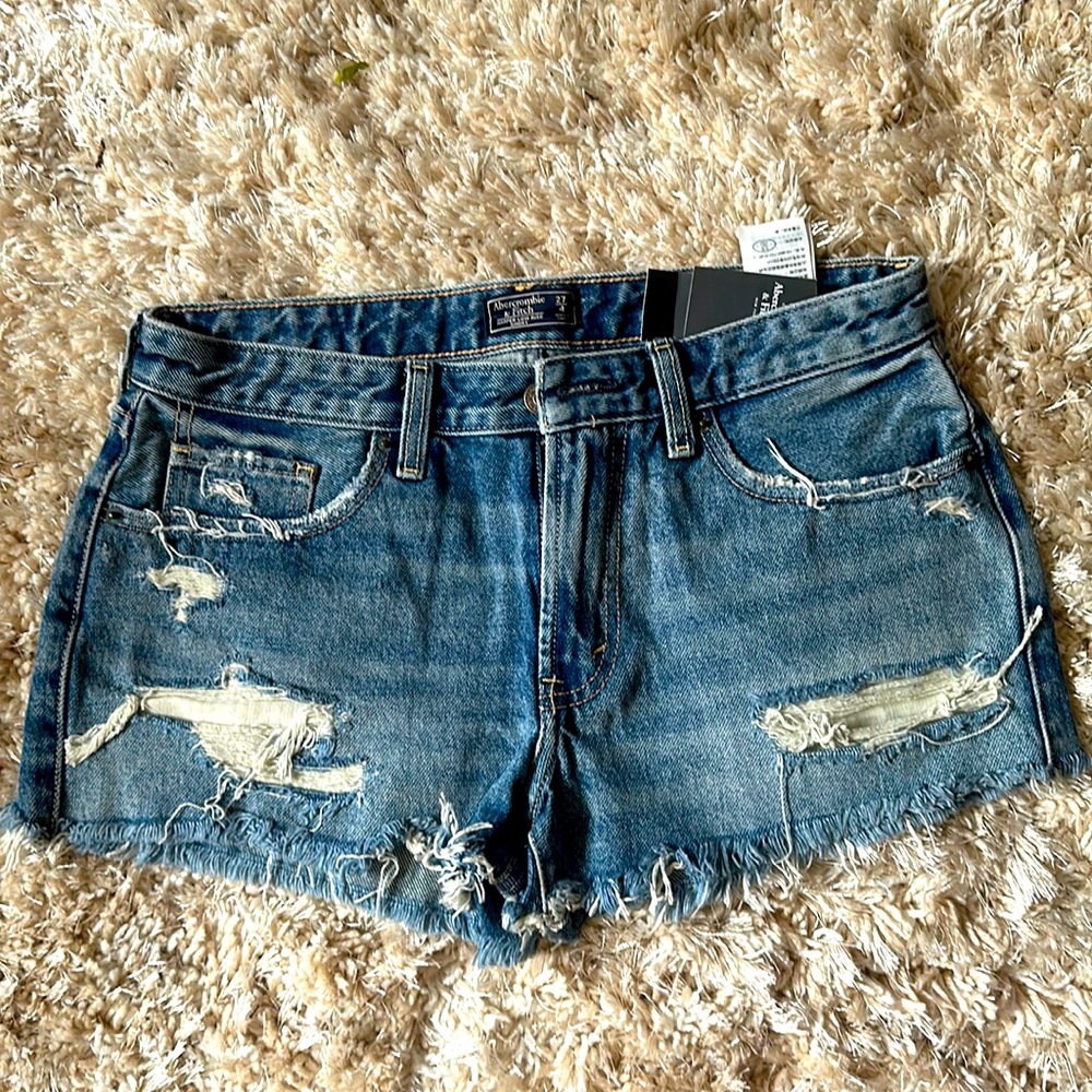 Abercrombie Jean Shorts